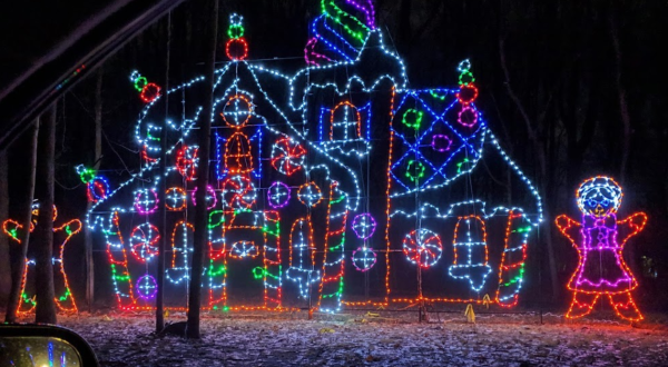 Festival Of Lights Is One Of Maryland’s Biggest, Brightest, And Most Dazzling Drive-Thru Light Displays