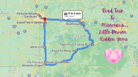 Take This Hidden Gems Road Trip When You Want To See Some Little-Known Places In Missouri