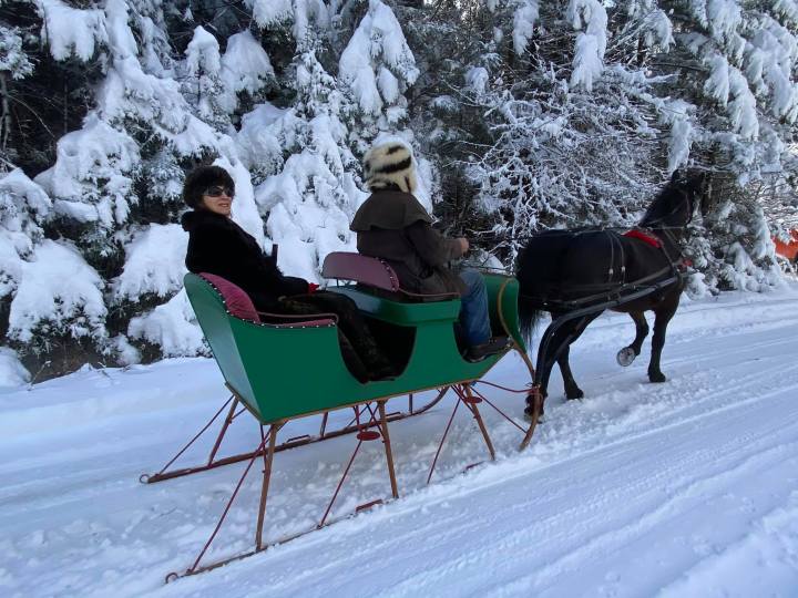 Snowshoe Mountain sleigh rides