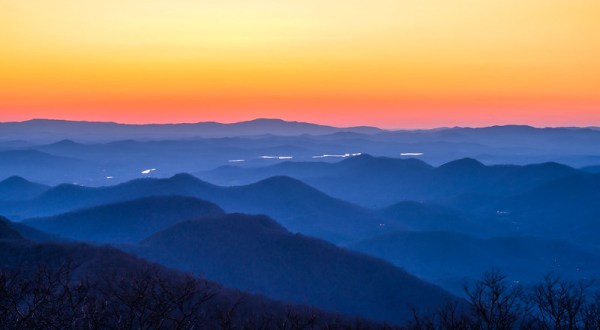 Watch The Sunset At Brasstown Bald, A Unique High Peak In Georgia