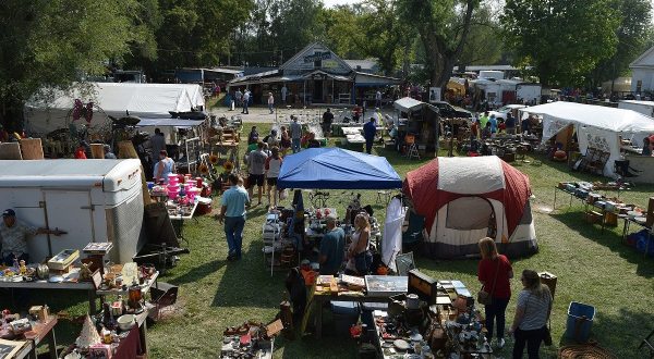 This Kansas Flea Market Covers 4-Acres With Over 500 Dealers On-Site