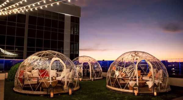 Stay Warm And Cozy This Season At Juniper, A Rooftop Igloo Bar In South Carolina