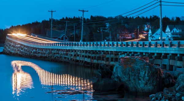 The Unique Cribstone Bridge In Harpswell Is The Only One Of Its Kind In Maine