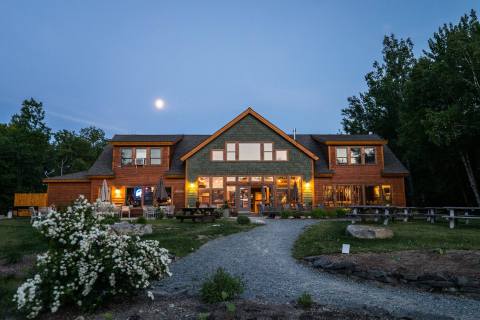 River Drivers Restaurant In Maine Is A Secret Lakeside Restaurant Surrounded By Natural Beauty