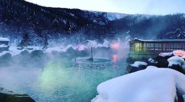 Chena Hot Springs Is One Of The Gorgeous Hot Springs In Alaska You Can Still Visit In The Wintertime