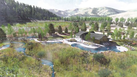 Soak Your Stress Away In The Hills Of Wyoming's Snake River Canyon At Astoria Hot Springs