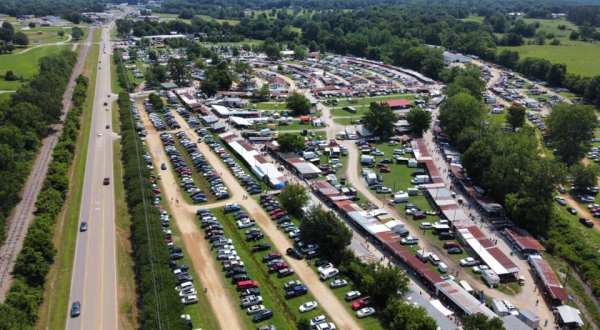 This Mississippi Flea Market Covers 50 Acres With Over 600 Merchants On-Site