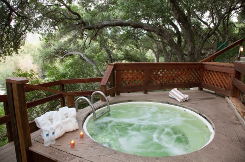 Soak Your Stress Away Along The Southern California Coast At Sycamore Mineral Springs Resort
