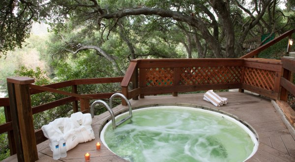 Soak Your Stress Away Along The Southern California Coast At Sycamore Mineral Springs Resort