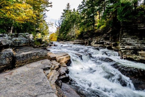 Spend The Day Exploring Dozens Of Waterfalls In New Hampshire's Coos County