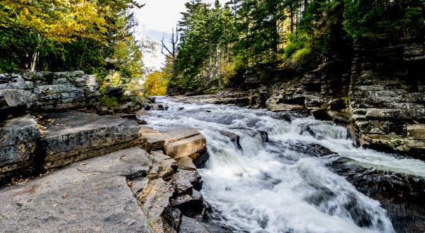 Spend The Day Exploring Dozens Of Waterfalls In New Hampshire’s Coos County