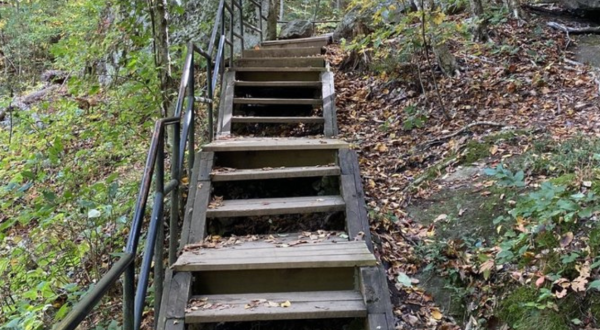 Hike This Stairway Trail In Virginia For A Magical Waterfall Adventure