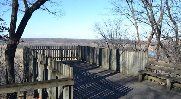 Visit Cedar Bluffs Nature Area In Iowa This Winter For Big, Unobstructed Views