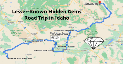 Take This Hidden Gems Road Trip When You Want To See Some Little-Known Places In Idaho