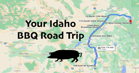 The Most Delicious Idaho Road Trip Takes You To 6 Hole-In-The-Wall BBQ Restaurants