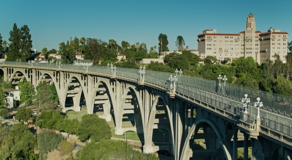 The Historic Concrete Bridge In Pasadena Is The Only One Of Its Kind In Southern California