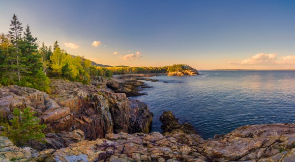 There’s Nothing Quite As Magical As The Stunning Views You’ll Find On Ocean Path In Maine
