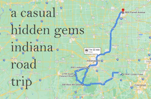 Take This Hidden Gems Road Trip When You Want To See Some Little-Known Places In Indiana