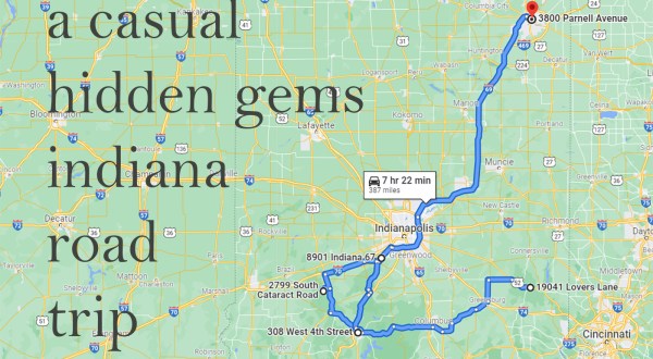 Take This Hidden Gems Road Trip When You Want To See Some Little-Known Places In Indiana