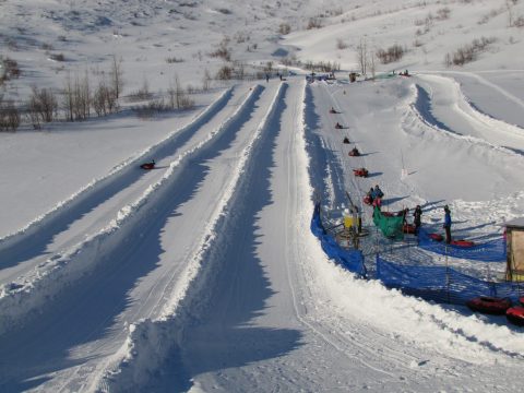 With 4 Long Lanes, Alaska's Largest Snowtubing Park Offers Plenty Of Space For Everyone