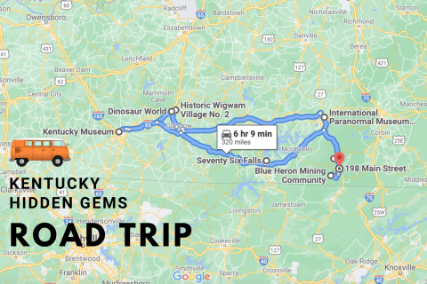 Take This Hidden Gems Road Trip When You Want To See Some Little-Known Places In Kentucky