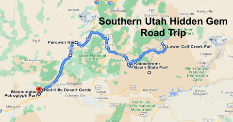 Take This Hidden Gems Road Trip When You Want To See Some Little-Known Places In Utah