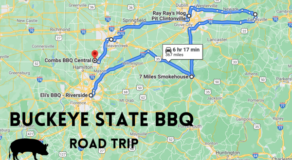 The Most Delicious Ohio Road Trip Takes You To 6 Hole-In-The-Wall Barbecue Restaurants