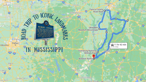 This Epic Road Trip Leads To 7 Iconic Landmarks In Mississippi