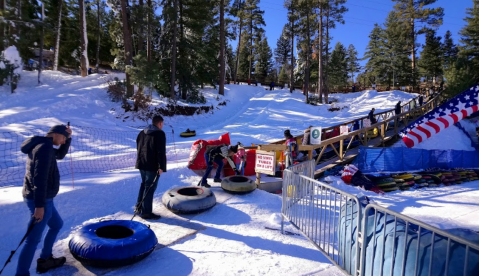 With 3 Hills, New Mexico's Largest Snowtubing Park Offers Plenty Of Space For Everyone