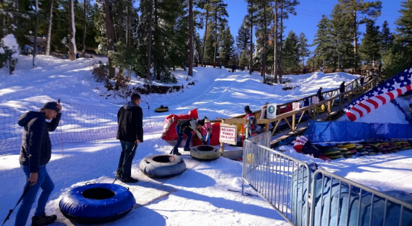 With 3 Hills, New Mexico’s Largest Snowtubing Park Offers Plenty Of Space For Everyone