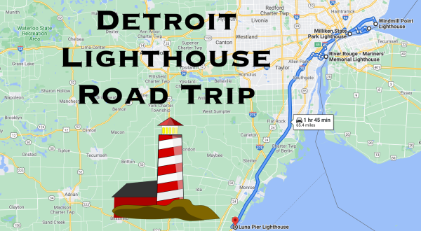 The Lighthouse Road Trip On The Coast Near Detroit That’s Dreamily Beautiful