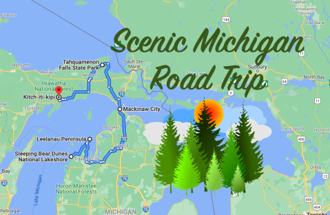This 375-Mile Road Trip Leads To Some Of The Most Scenic Parts Of Michigan, No Matter What Time Of Year It Is