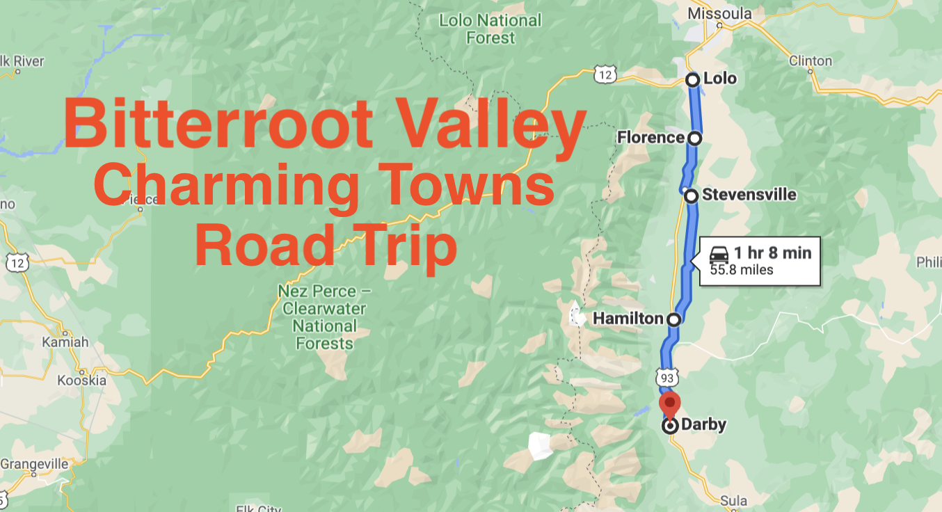 A Road Trip To The Most Charming Bitterroot Valley Towns In Montana