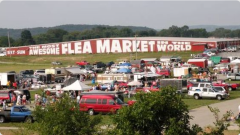 This Kentucky Flea Market Covers 70,000 Square Feet With Over 350 Merchants On-Site
