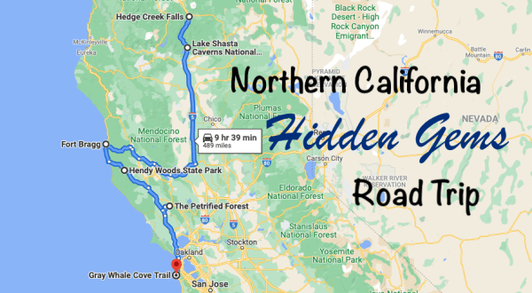 Take This Hidden Gems Road Trip When You Want To See Some Little-Known Places In Northern California