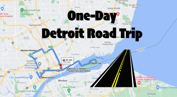 This 18-Mile Road Trip Is the Best Way To Experience Detroit In One Day