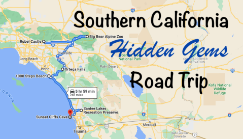 Take This Hidden Gems Road Trip When You Want To See Some Little-Known Places In Southern California