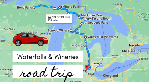 Explore Michigan’s Best Waterfalls And Wineries On This Multi-Day Road Trip