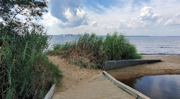 The Terrapin Beach Park In Maryland Is So Well-Hidden, It Feels Like One Of The State’s Best Kept Secrets