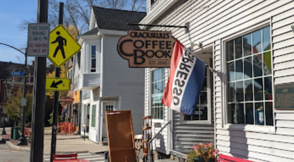 Wander Through The Shelves Of Crackskull’s Coffee & Books In New Hampshire For a Good Read And A Brew