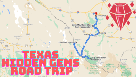 Take This Hidden Gems Road Trip When You Want To See Some Little-Known Places In Texas