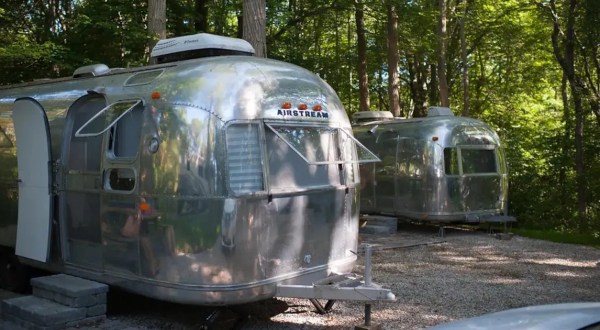 Stay The Night In A 1970s Airstream Trailer At Melville Ponds Campground In Rhode Island