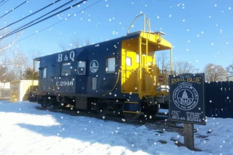 Spend The Night In An Authentic Railroad Caboose In Maryland