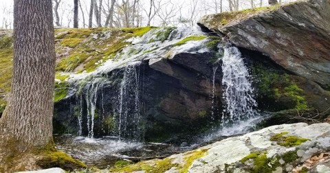 See The Tallest Waterfall In Rhode Island At The Ken Weber Conservation Area At Cascade Brook