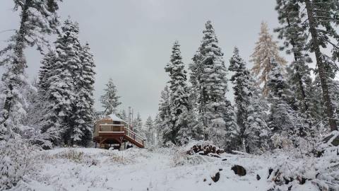 Ski Or Snowshoe To This Backcountry Yurt For The Ultimate Winter Getaway In Idaho
