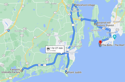 Take This Hidden Gems Road Trip When You Want To See Some Little-Known Places In Rhode Island