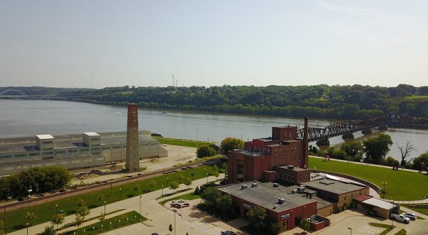 The Unique Shot Tower In Dubuque Is The Only One Of Its Kind In Iowa