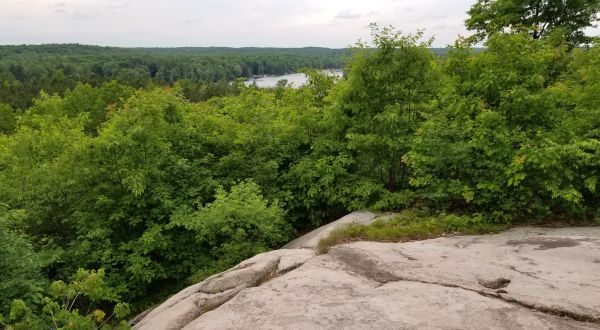 Take A Steep Climb To A Wisconsin Overlook That’s Like The Summit of a Mountain