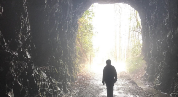 There’s An Abandoned Train Tunnel In South Carolina That Was Never Completed And It’s Eerily Fascinating