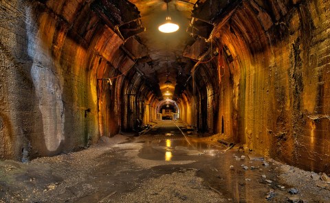 Sloss Furnaces Has A Haunted Tunnel In Alabama That's Not For The Faint Of Heart